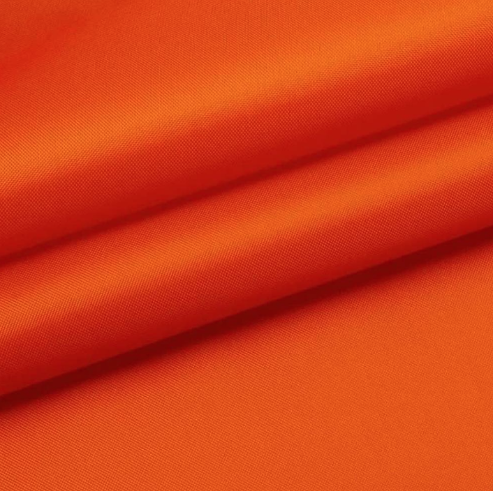 Ткань Оксфорд 210 D ВО. PU1000 мм, 83 г/м2, неон-оранж